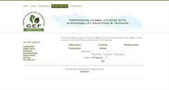 Desktop Screenshot of greeneducationfoundation.cm-hosting.com